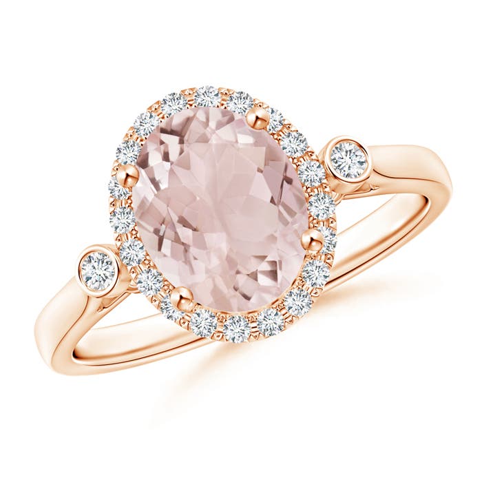 A - Morganite / 1.86 CT / 14 KT Rose Gold