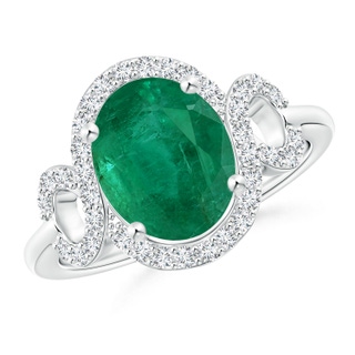 Oval AA Emerald