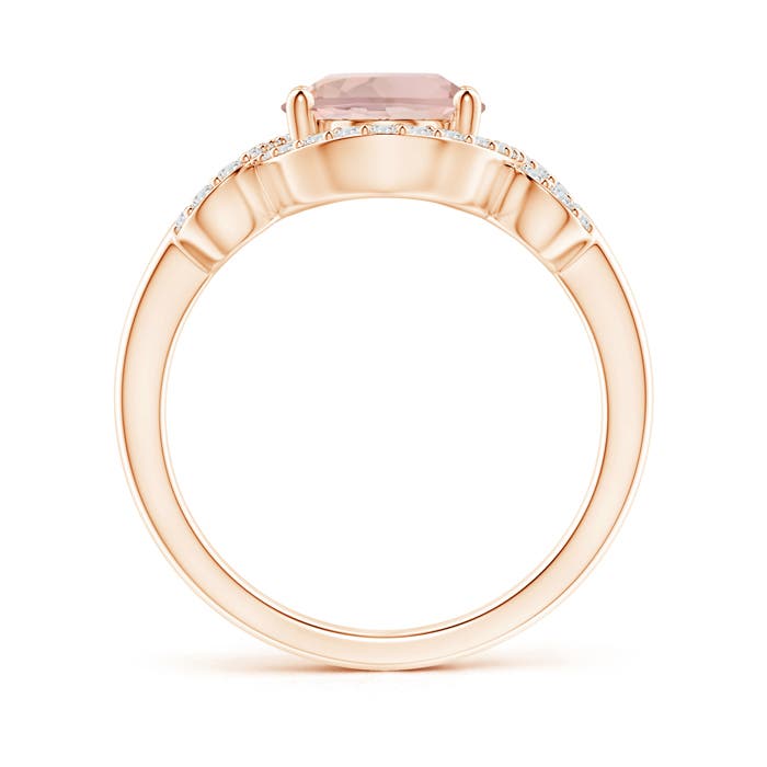 AA - Morganite / 2.86 CT / 14 KT Rose Gold