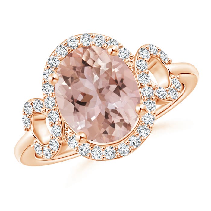 AAA - Morganite / 2.86 CT / 14 KT Rose Gold