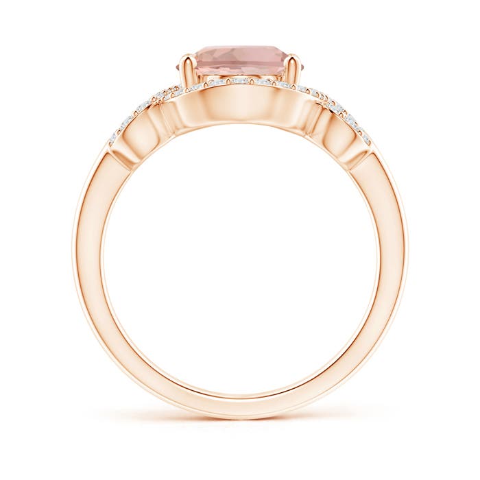 AAA - Morganite / 2.86 CT / 14 KT Rose Gold