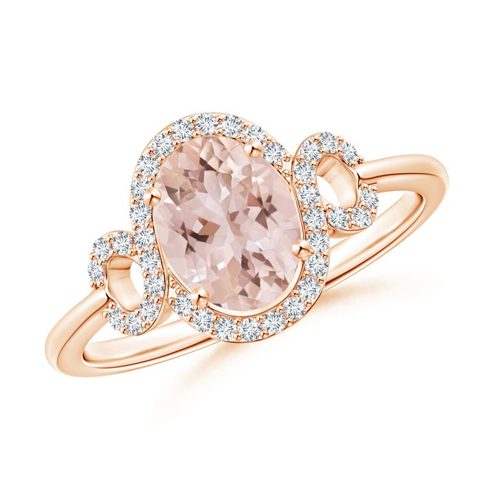 AAA - Morganite / 1.28 CT / 14 KT Rose Gold