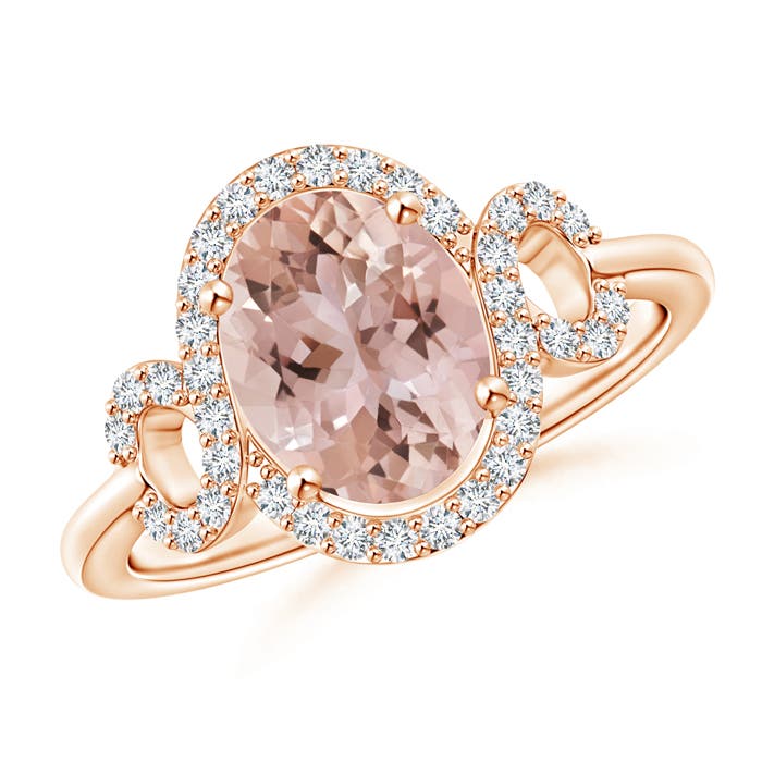 AAA - Morganite / 1.94 CT / 14 KT Rose Gold