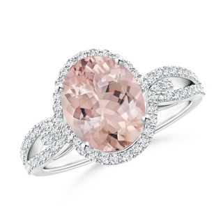 Oval AA Morganite