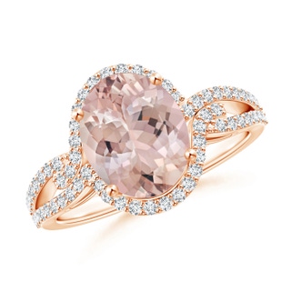 Oval AA Morganite