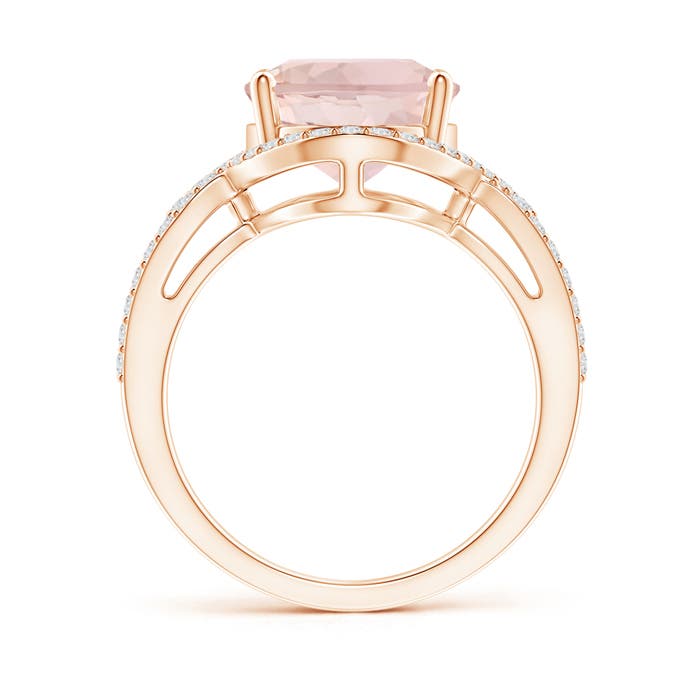 A - Morganite / 5.15 CT / 14 KT Rose Gold