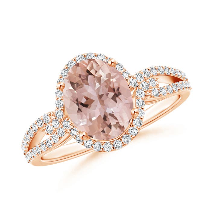 AAA - Morganite / 1.96 CT / 14 KT Rose Gold