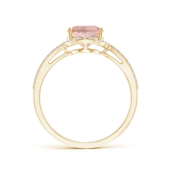 AAA - Morganite / 1.96 CT / 14 KT Yellow Gold