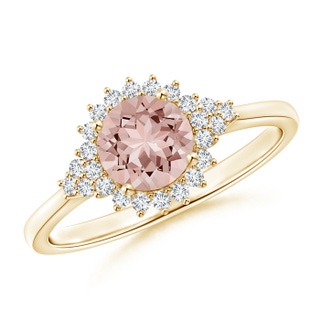 Round AAAA Morganite