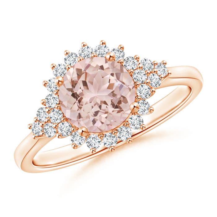 AAA - Morganite / 1.39 CT / 14 KT Rose Gold