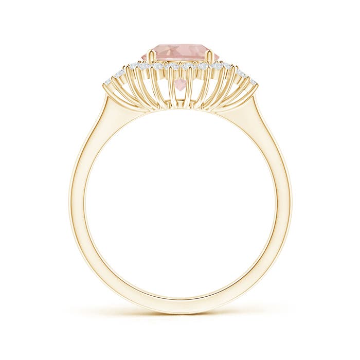 AAA - Morganite / 1.39 CT / 14 KT Yellow Gold