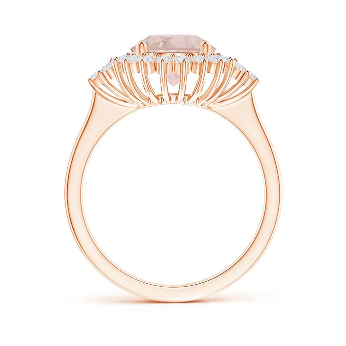 A - Morganite / 2.08 CT / 14 KT Rose Gold