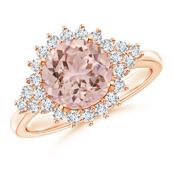 AAA - Morganite / 2.08 CT / 14 KT Rose Gold