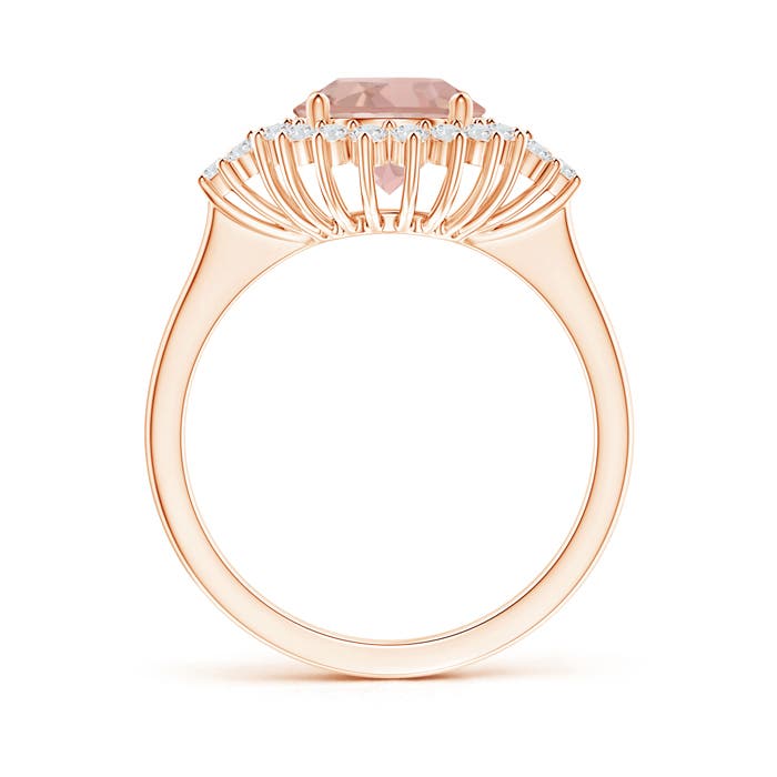 AAAA - Morganite / 2.08 CT / 14 KT Rose Gold