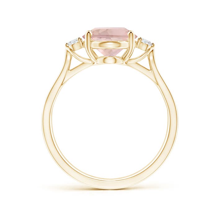 AA - Morganite / 2.6 CT / 14 KT Yellow Gold