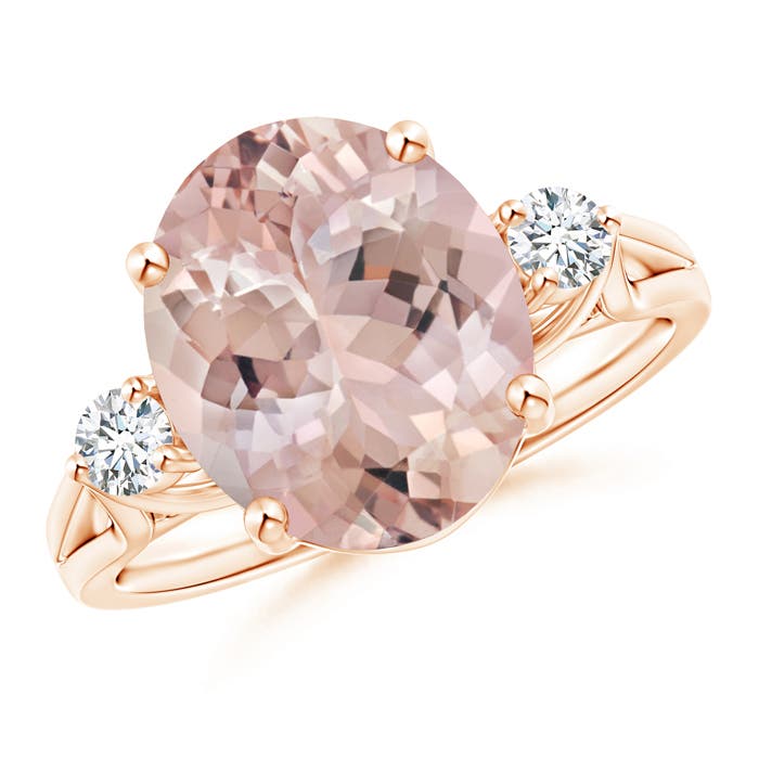 AA - Morganite / 4.82 CT / 14 KT Rose Gold