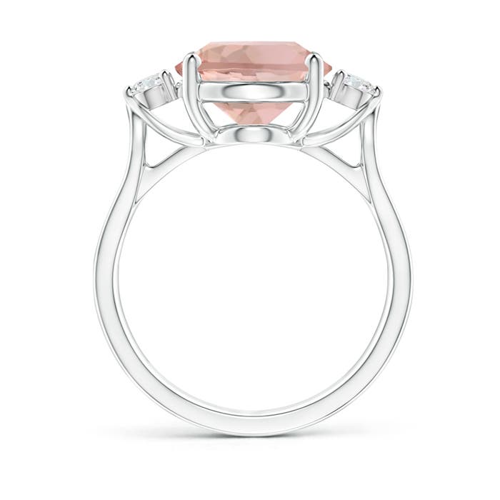 AAA - Morganite / 4.82 CT / 14 KT White Gold