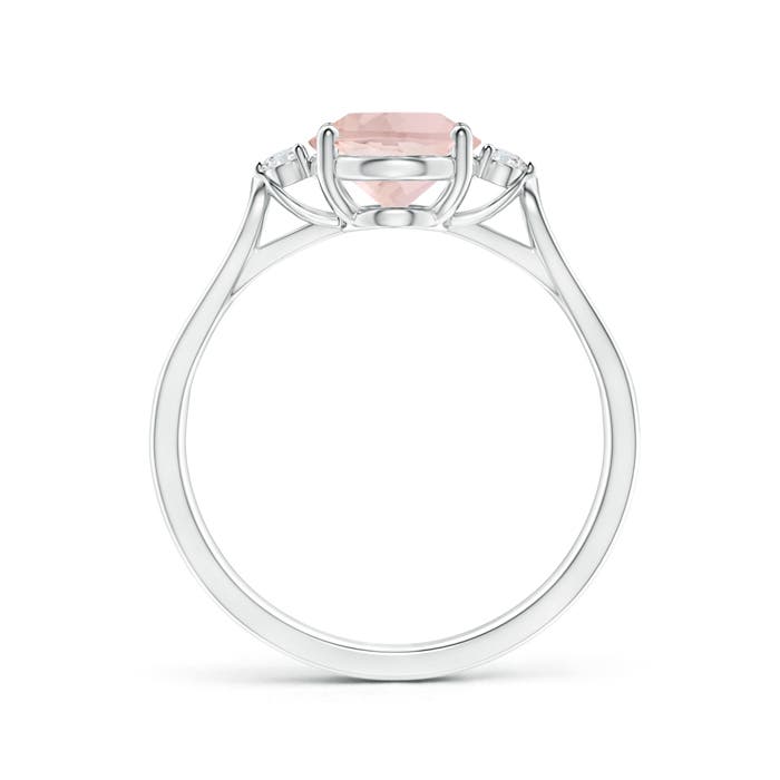 A - Morganite / 1.72 CT / 14 KT White Gold