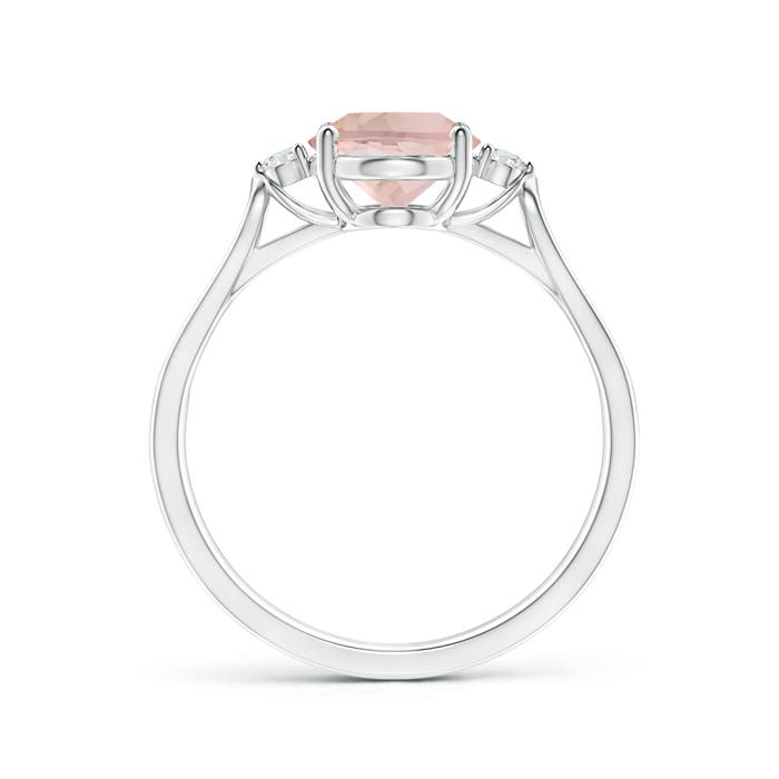 AA - Morganite / 1.72 CT / 14 KT White Gold