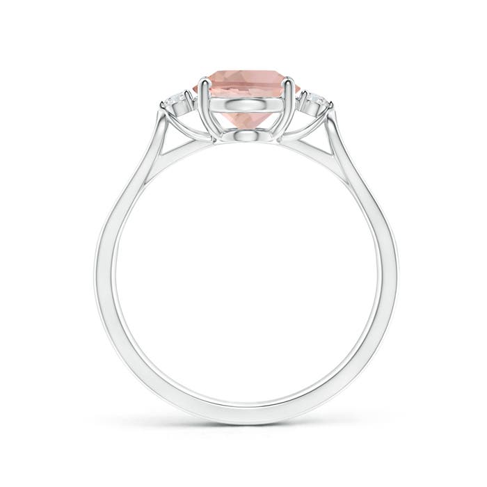 AAA - Morganite / 1.72 CT / 14 KT White Gold