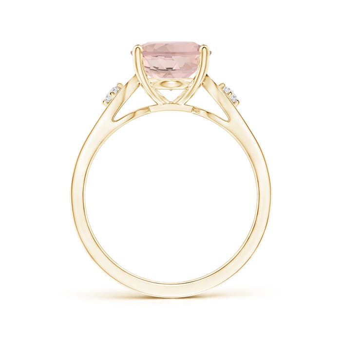 AA - Morganite / 2.87 CT / 14 KT Yellow Gold