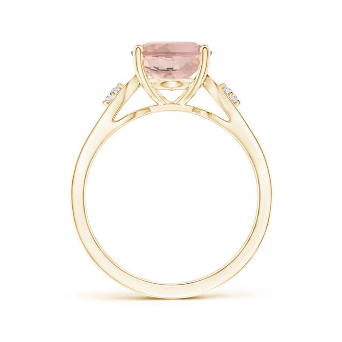 AAA - Morganite / 2.87 CT / 14 KT Yellow Gold