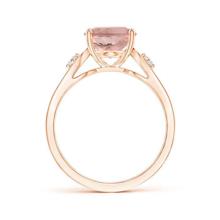 AAAA - Morganite / 2.87 CT / 14 KT Rose Gold