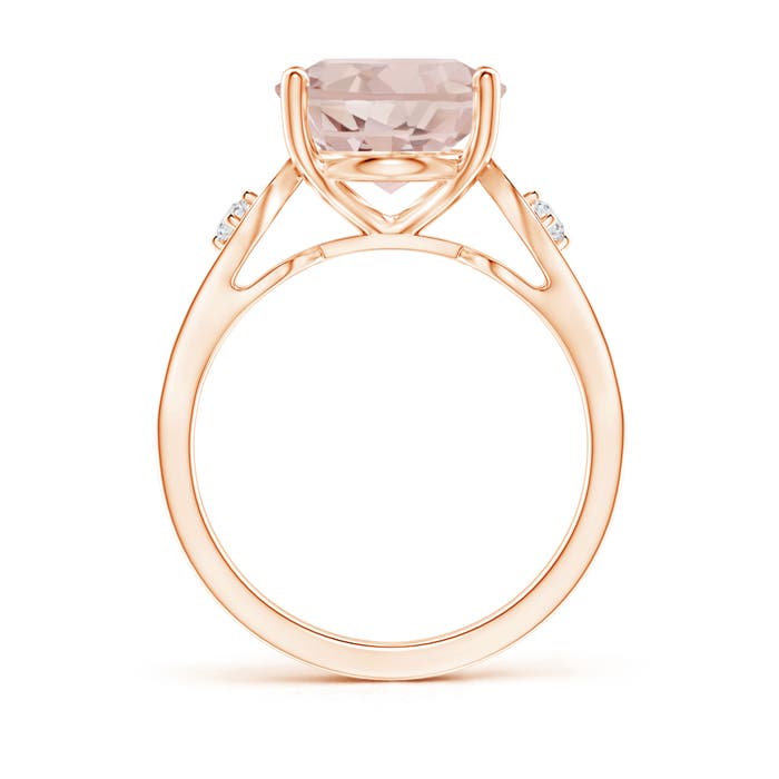 A - Morganite / 5.08 CT / 14 KT Rose Gold