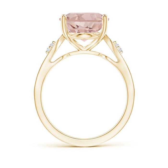 AA - Morganite / 5.08 CT / 14 KT Yellow Gold