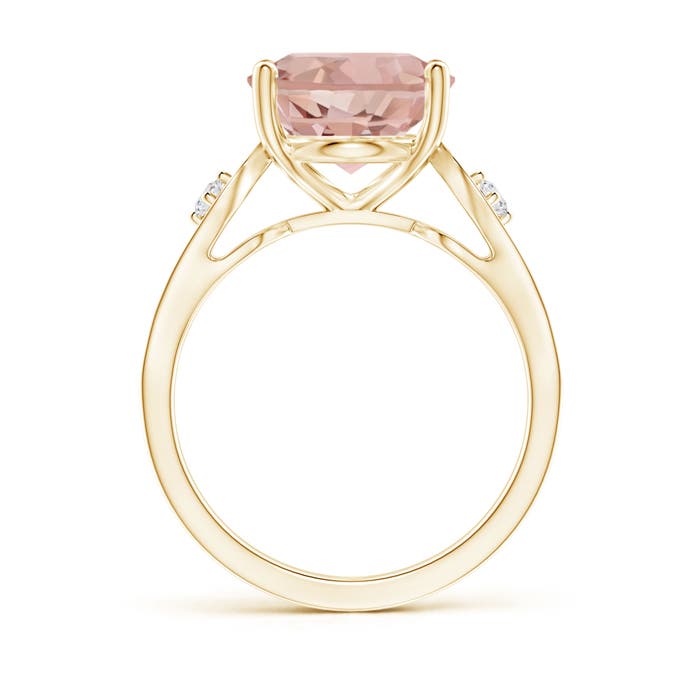 AAA - Morganite / 5.08 CT / 14 KT Yellow Gold