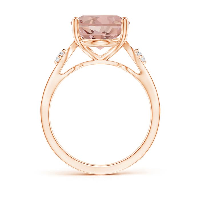 AAAA - Morganite / 5.08 CT / 14 KT Rose Gold