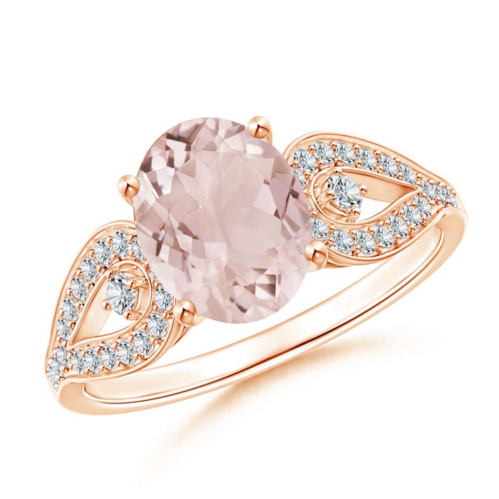 A - Morganite / 1.93 CT / 14 KT Rose Gold