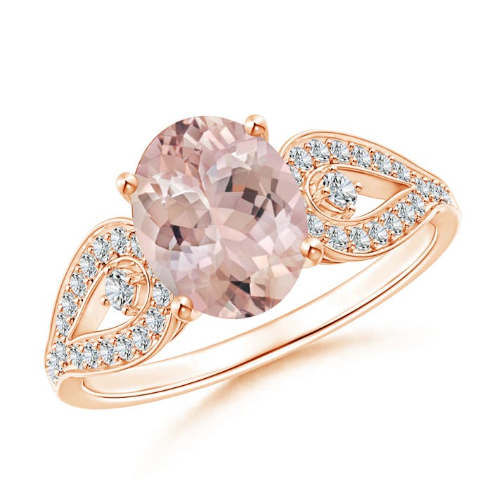 AA - Morganite / 1.93 CT / 14 KT Rose Gold