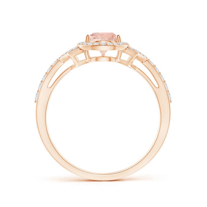 AAA - Morganite / 0.84 CT / 14 KT Rose Gold