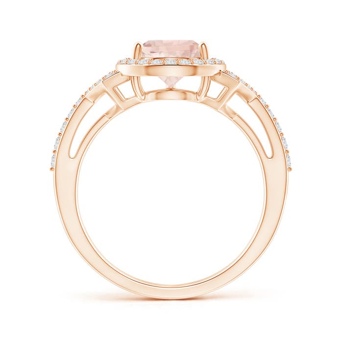 A - Morganite / 1.72 CT / 14 KT Rose Gold