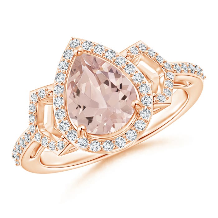 AA - Morganite / 1.72 CT / 14 KT Rose Gold