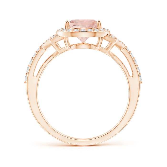 AA - Morganite / 1.72 CT / 14 KT Rose Gold