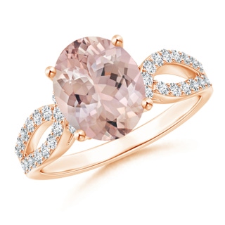 Oval AA Morganite