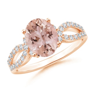 Oval AAA Morganite