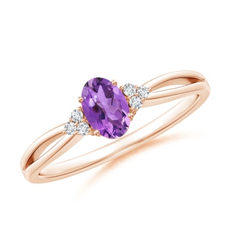 Oval AA Amethyst