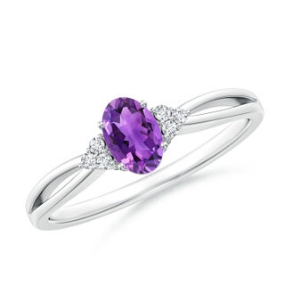 Oval AAA Amethyst