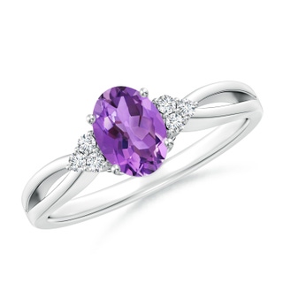 Oval AA Amethyst