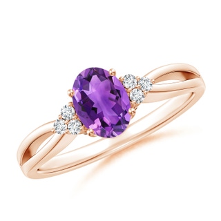 Oval AAA Amethyst