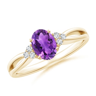 Oval AAA Amethyst