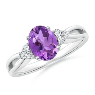 Oval AA Amethyst