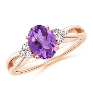 Oval AA Amethyst