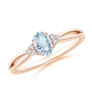 Oval A Aquamarine