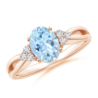 Oval AAA Aquamarine