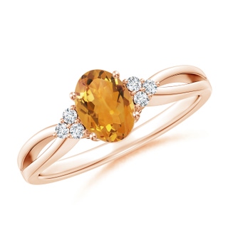Oval AA Citrine