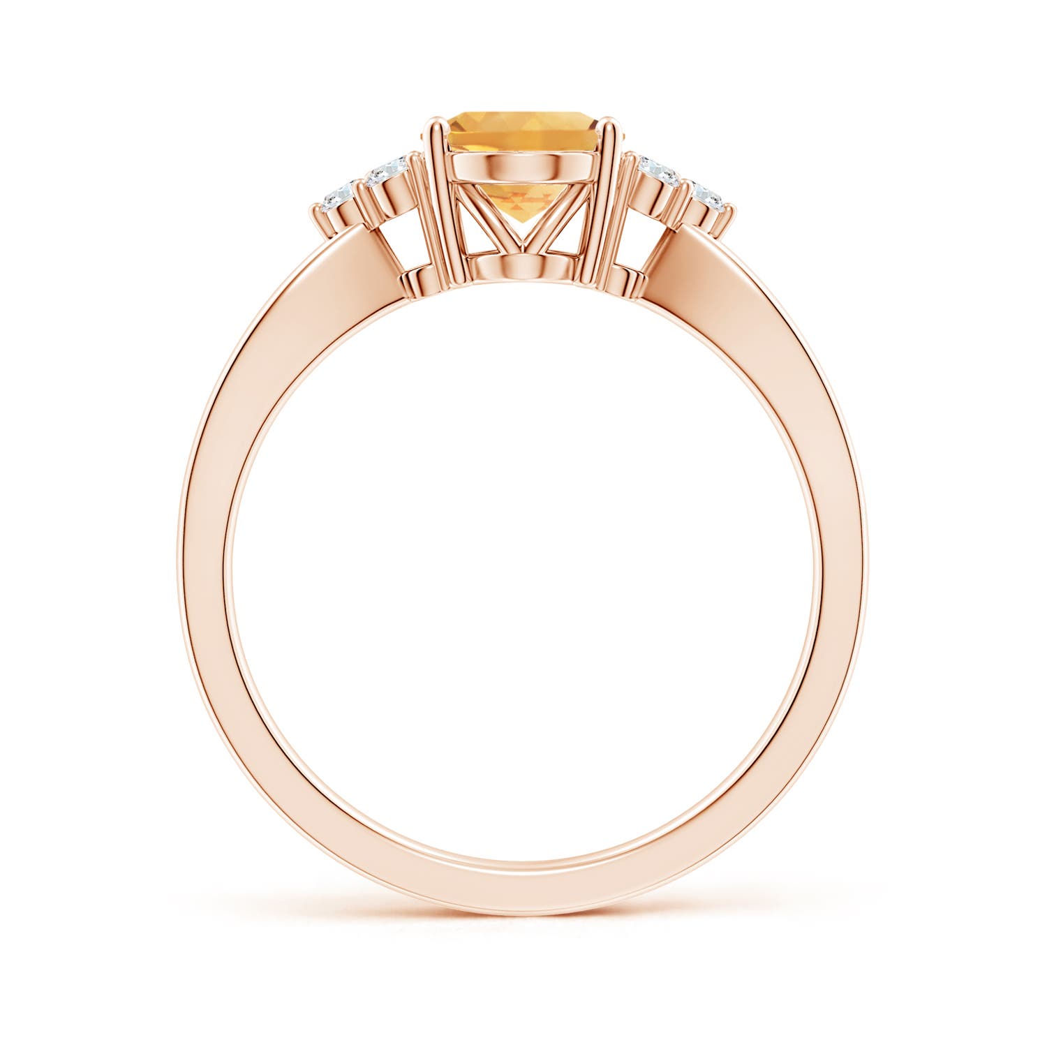 A - Citrine / 1.18 CT / 14 KT Rose Gold